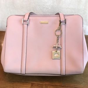 Large light pink Kate Spade bag